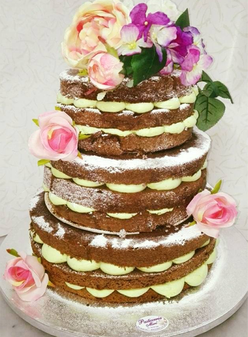 Naked cake